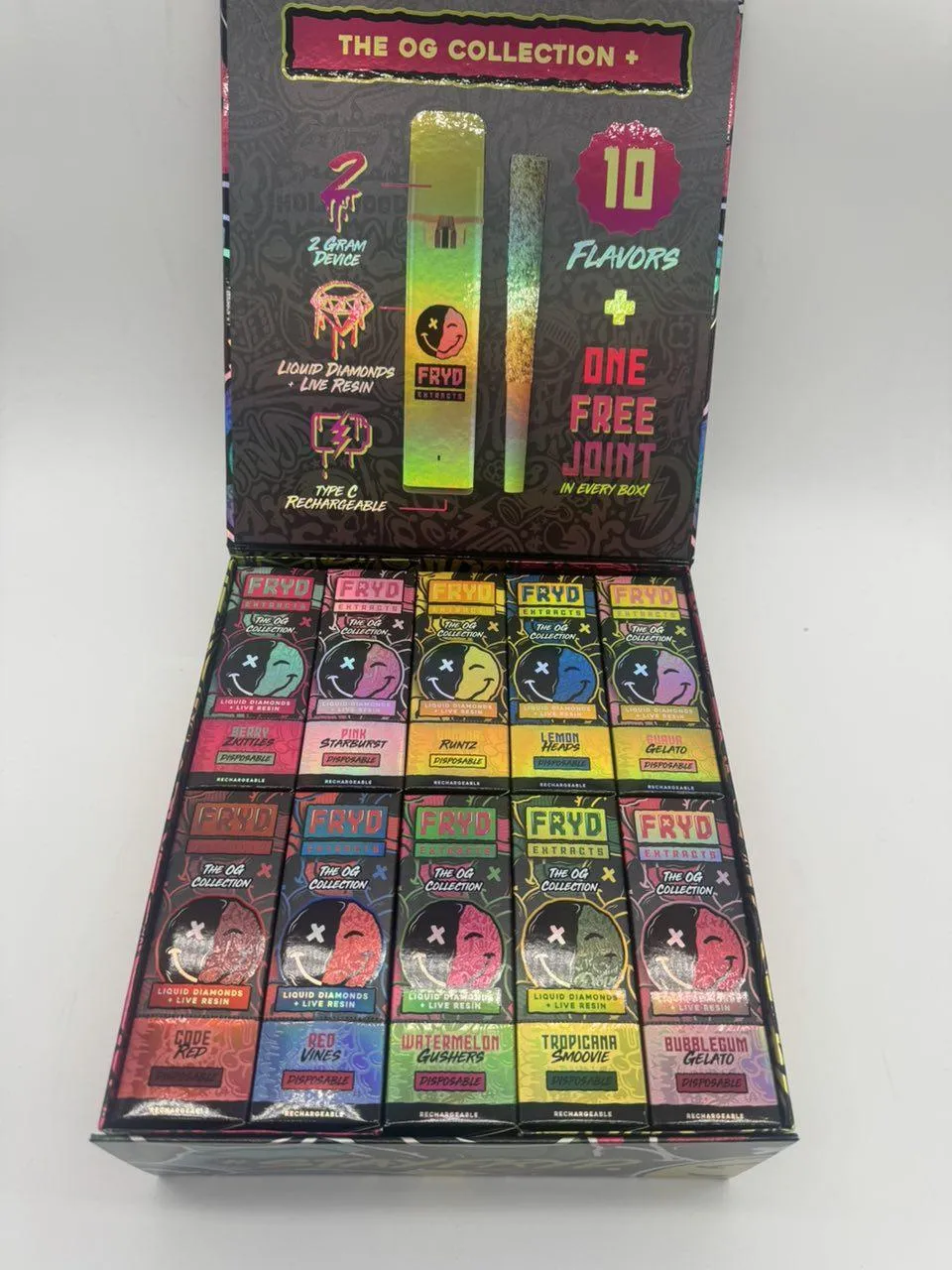 fryd donuts 2g disposable